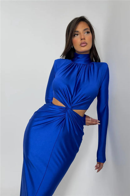 royal blue dress