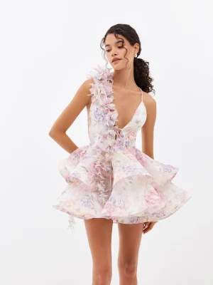 3D Floral Dress